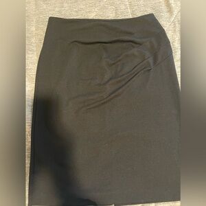 Black pencil skirt